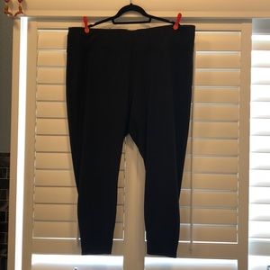 Lane Bryant LIVI stretch leggings, black